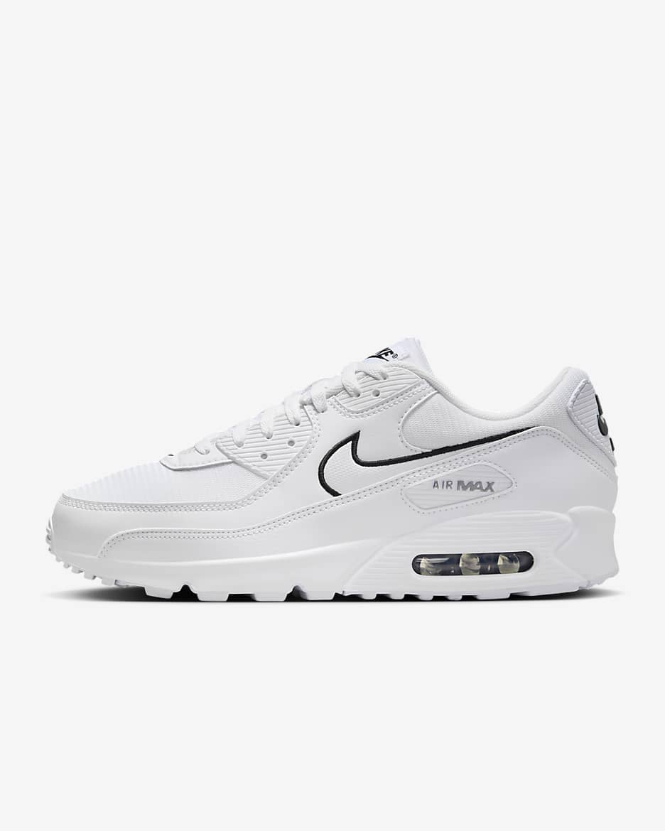 All white nike air max mens best sale